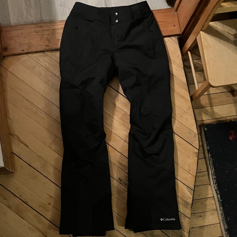 ✨Columbia Jet Black Winter Pants omni-tech XS